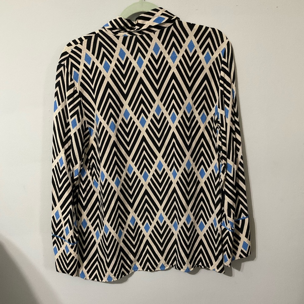 Geometric Patterned  Blouse - Picture 6 of 7